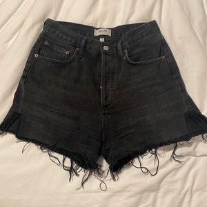 Black AGOLDE Shorts